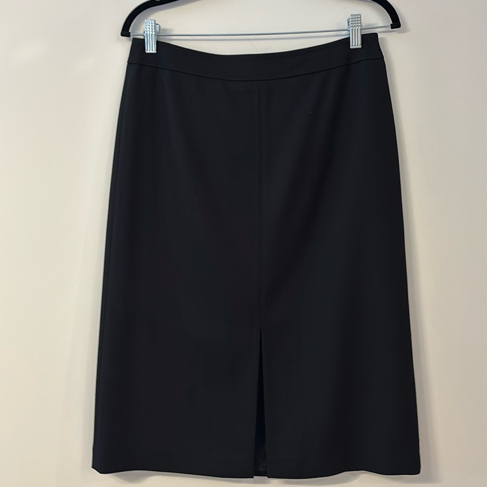 Mexx Black A-Line Skirt with Front Slit